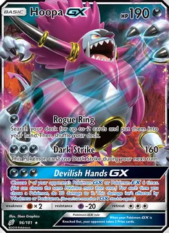 Hoopa GX (Team Up #96)