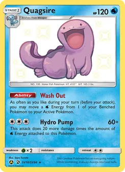 Quagsire (Hidden Fates Shiny Vault #SV10)