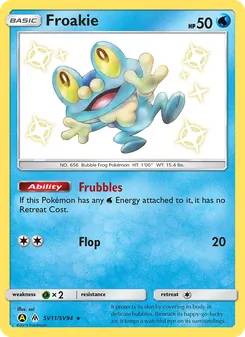 Froakie (Hidden Fates Shiny Vault #SV11)