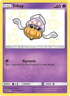 Inkay (Hidden Fates Shiny Vault #SV17)