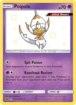 Poipole (Hidden Fates Shiny Vault #SV19)