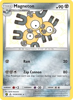Magneton (Hidden Fates Shiny Vault #SV28)