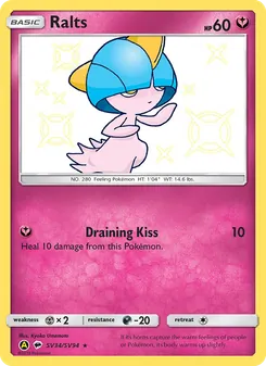 Ralts (Hidden Fates Shiny Vault #SV34)
