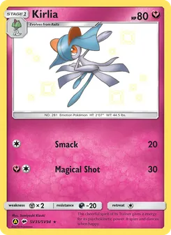 Kirlia (Hidden Fates Shiny Vault #SV35)