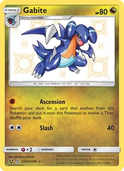 Gabite (Hidden Fates Shiny Vault #SV39)