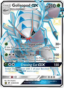 Golisopod-GX (Hidden Fates Shiny Vault #SV48)