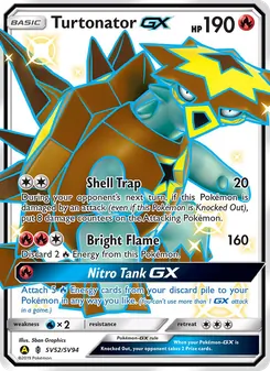 Turtonator-GX (Hidden Fates Shiny Vault #SV52)