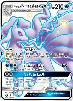 Alolan Ninetales-GX (Hidden Fates Shiny Vault #SV53)