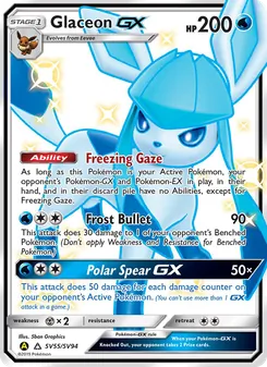 Glaceon-GX (Hidden Fates Shiny Vault #SV55)