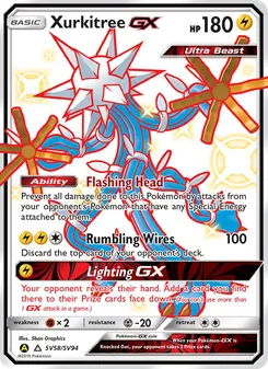 Xurkitree-GX (Hidden Fates Shiny Vault #SV58)