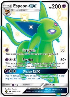 Espeon-GX (Hidden Fates Shiny Vault #SV60)