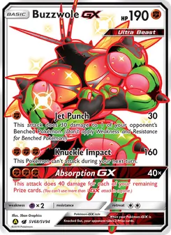 Buzzwole-GX (Hidden Fates Shiny Vault #SV68)