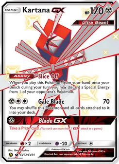 Kartana-GX (Hidden Fates Shiny Vault #SV73)