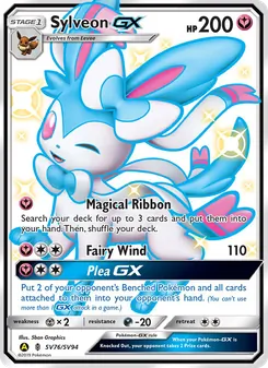 Sylveon-GX (Hidden Fates Shiny Vault #SV76)