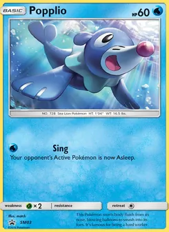Popplio (SM Black Star Promos #SM03)