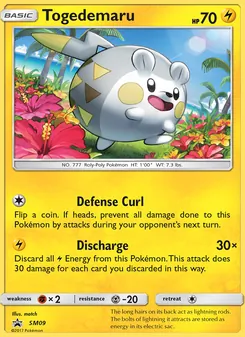 Togedemaru (SM Black Star Promos #SM09)