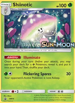Shiinotic (SM Black Star Promos #SM10)