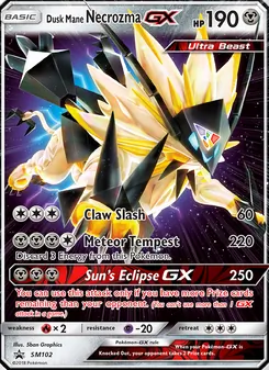 Dusk Mane Necrozma GX (SM Black Star Promos #SM102)