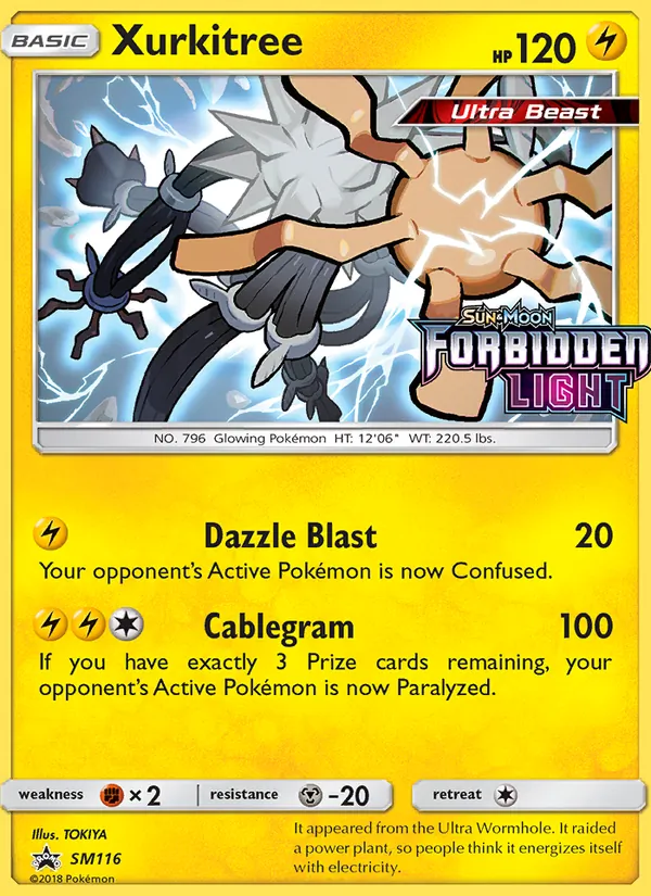 Xurkitree — SM Black Star Promos #SM116 (Pokémon TCG card)