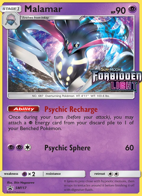 Malamar — SM Black Star Promos #SM117 (Pokémon TCG card)