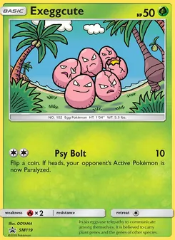 Exeggcute (SM Black Star Promos #SM119)