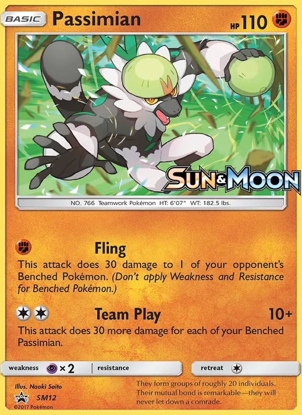 Passimian — SM Black Star Promos #SM12 (Pokémon TCG card)
