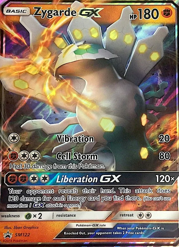 Zygarde GX — SM Black Star Promos #SM122 (Pokémon TCG card)
