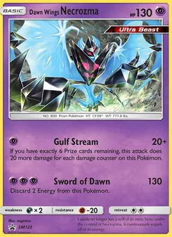 Dawn Wings Necrozma (SM Black Star Promos #SM123)