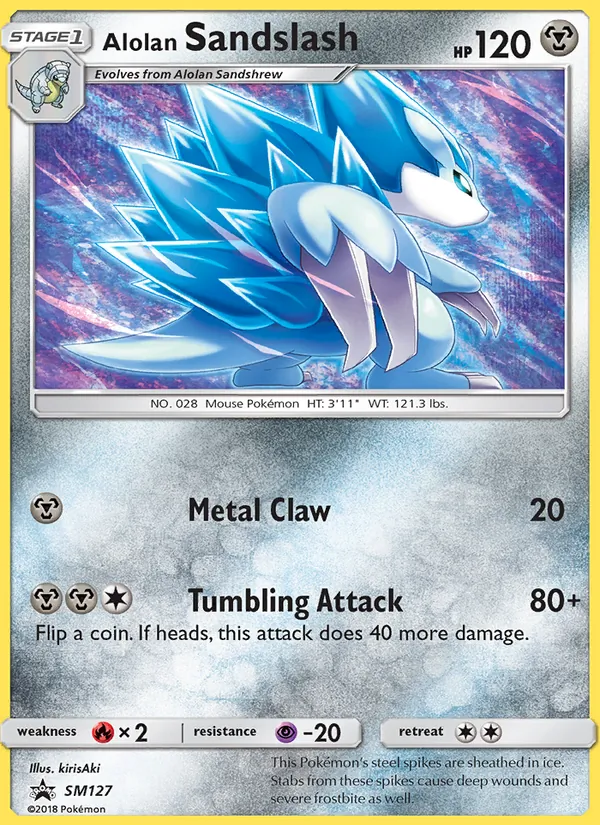 Alolan Sandslash — SM Black Star Promos #SM127 (Pokémon TCG card)