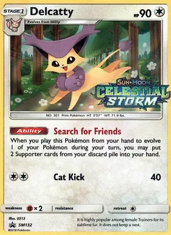 Delcatty (SM Black Star Promos #SM132)