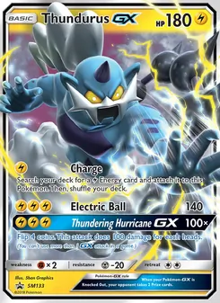 Thundurus GX (SM Black Star Promos #SM133)