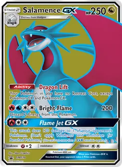 Salamence GX (SM Black Star Promos #SM139)