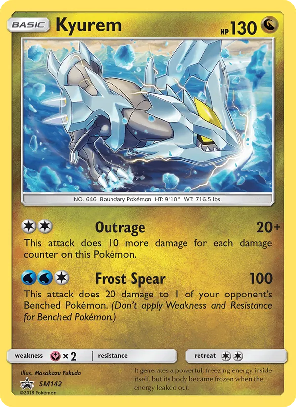 Kyurem — SM Black Star Promos #SM142 (Pokémon TCG card)