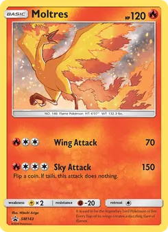 Moltres (SM Black Star Promos #SM143)