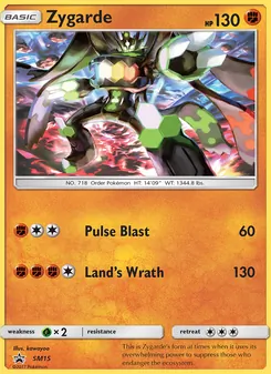 Zygarde (SM Black Star Promos #SM15)