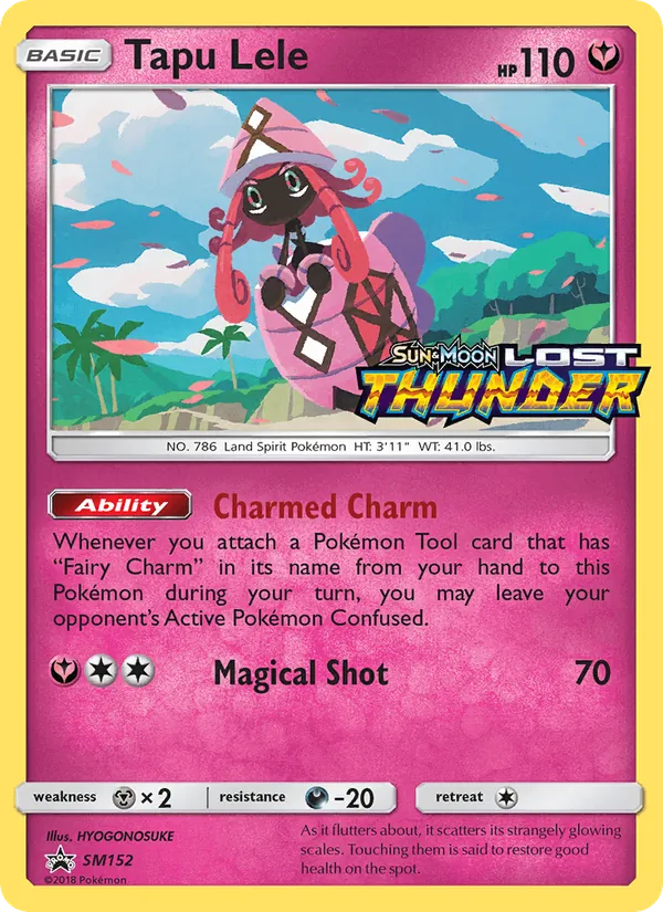 Tapu Lele — SM Black Star Promos #SM152 (Pokémon TCG card)