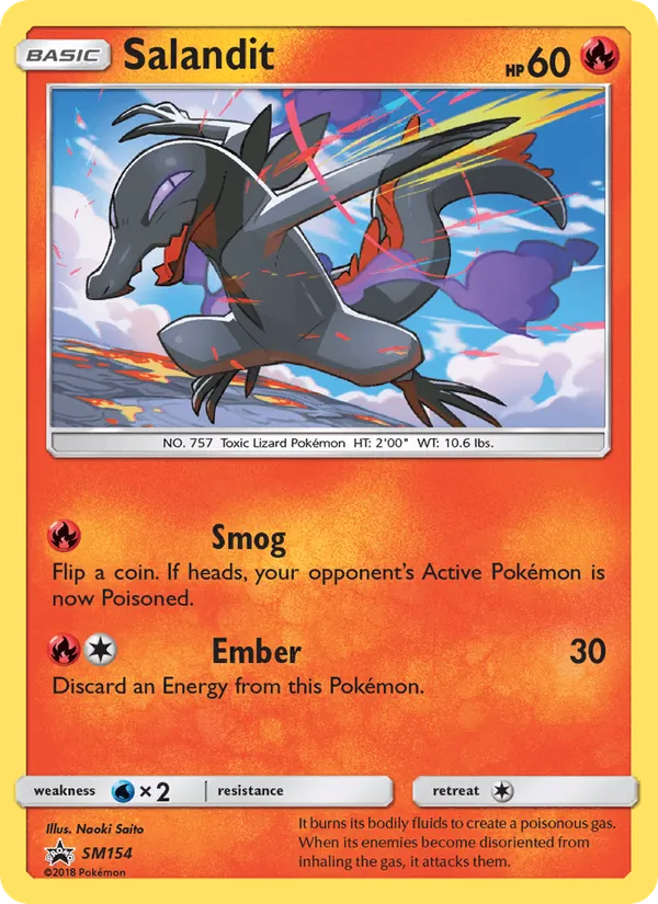 Salandit — SM Black Star Promos #SM154 (Pokémon TCG card)