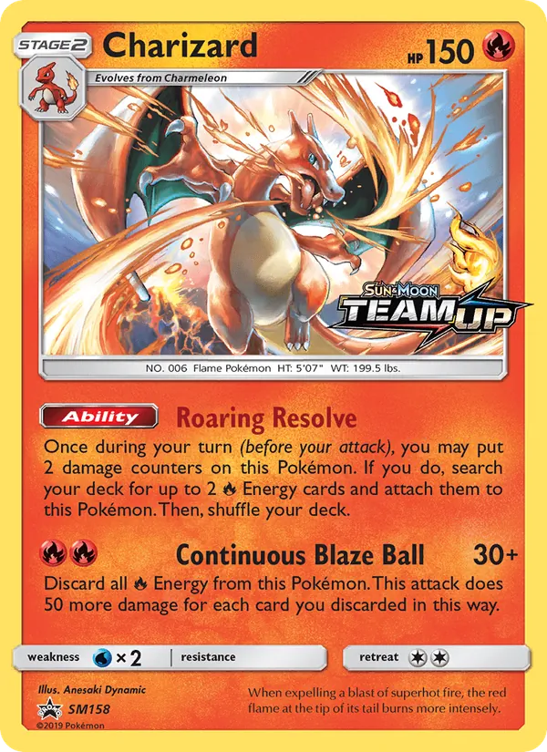 Charizard — SM Black Star Promos #SM158 (Pokémon TCG card)