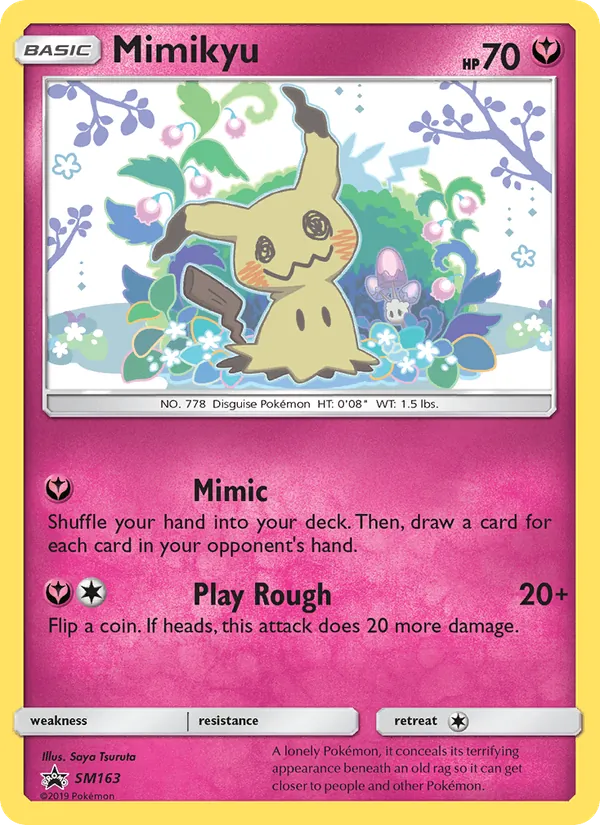Mimikyu — SM Black Star Promos #SM163 (Pokémon TCG card)