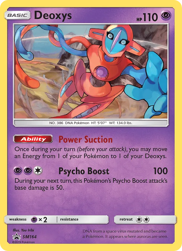 Deoxys — SM Black Star Promos #SM164 (Pokémon TCG card)