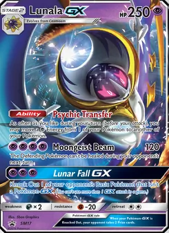 Lunala GX (SM Black Star Promos #SM17)