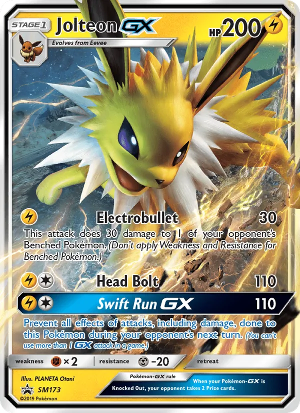 Jolteon GX — SM Black Star Promos #SM173 (Pokémon TCG card)