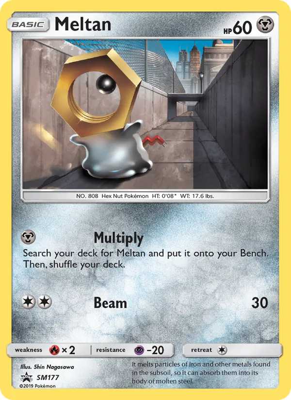 Meltan — SM Black Star Promos #SM177 (Pokémon TCG card)