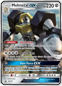 Melmetal GX (SM Black Star Promos #SM178)