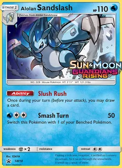 Alolan Sandslash (SM Black Star Promos #SM18)