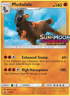Mudsdale (SM Black Star Promos #SM20)