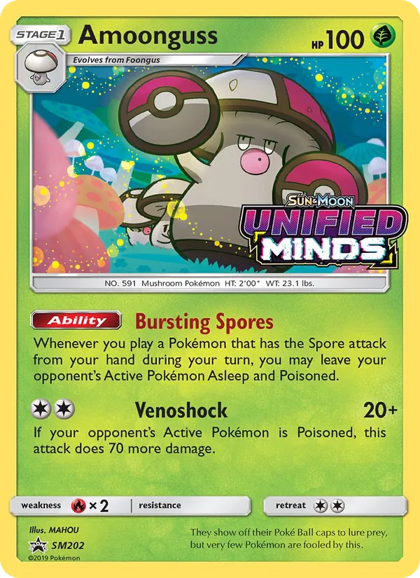 Amoonguss — SM Black Star Promos #SM202 (Pokémon TCG card)