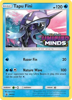 Tapu Fini (SM Black Star Promos #SM203)