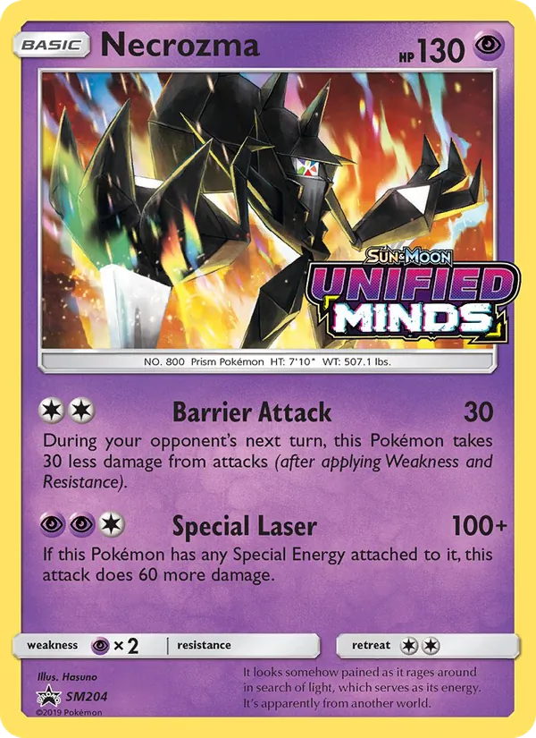 Necrozma — SM Black Star Promos #SM204 (Pokémon TCG card)