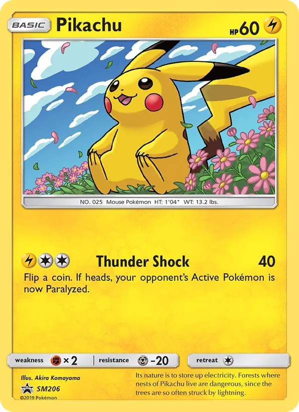 Pikachu — SM Black Star Promos #SM206 (Pokémon TCG card)